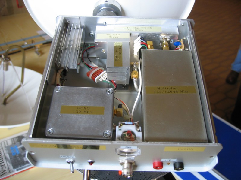 76 GHz Transverter von DJ5HN
