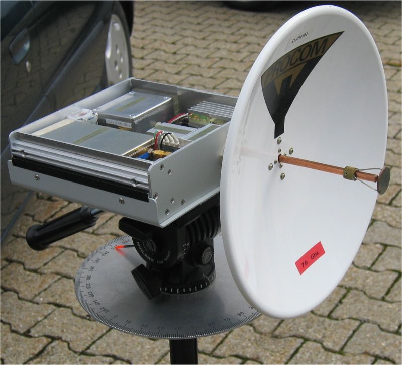 76 GHz Transverter von DJ5HN