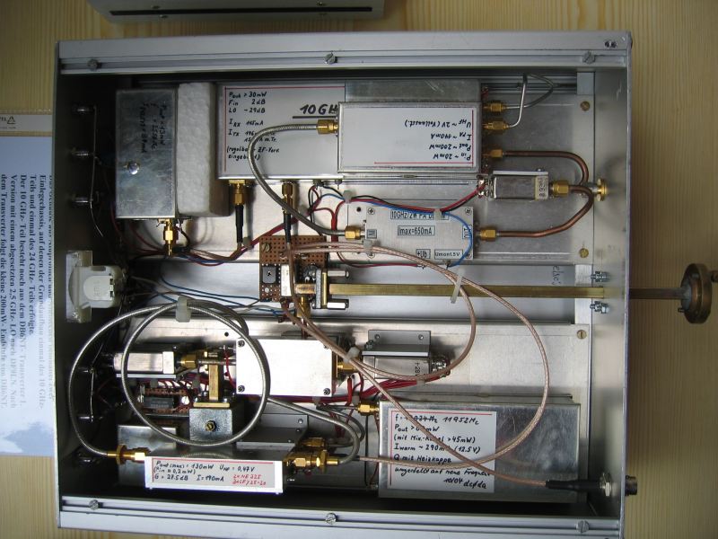 10/24 GHz Transverter DK9WW