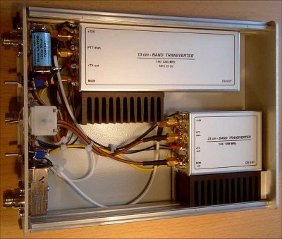 Multiband-Transverter geöffnet